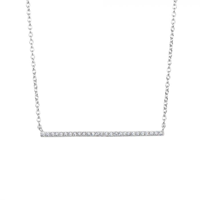 Sterling Silver Bar Necklace