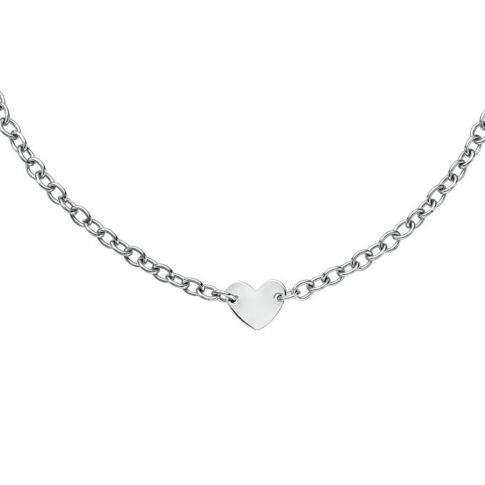 Sterling Silver Heart Chain
