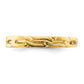 Lady's 14 Karat Yellow Gold Chain Link Fashion Ring