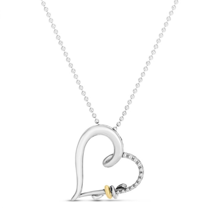 Sterling Silver Heart Necklace