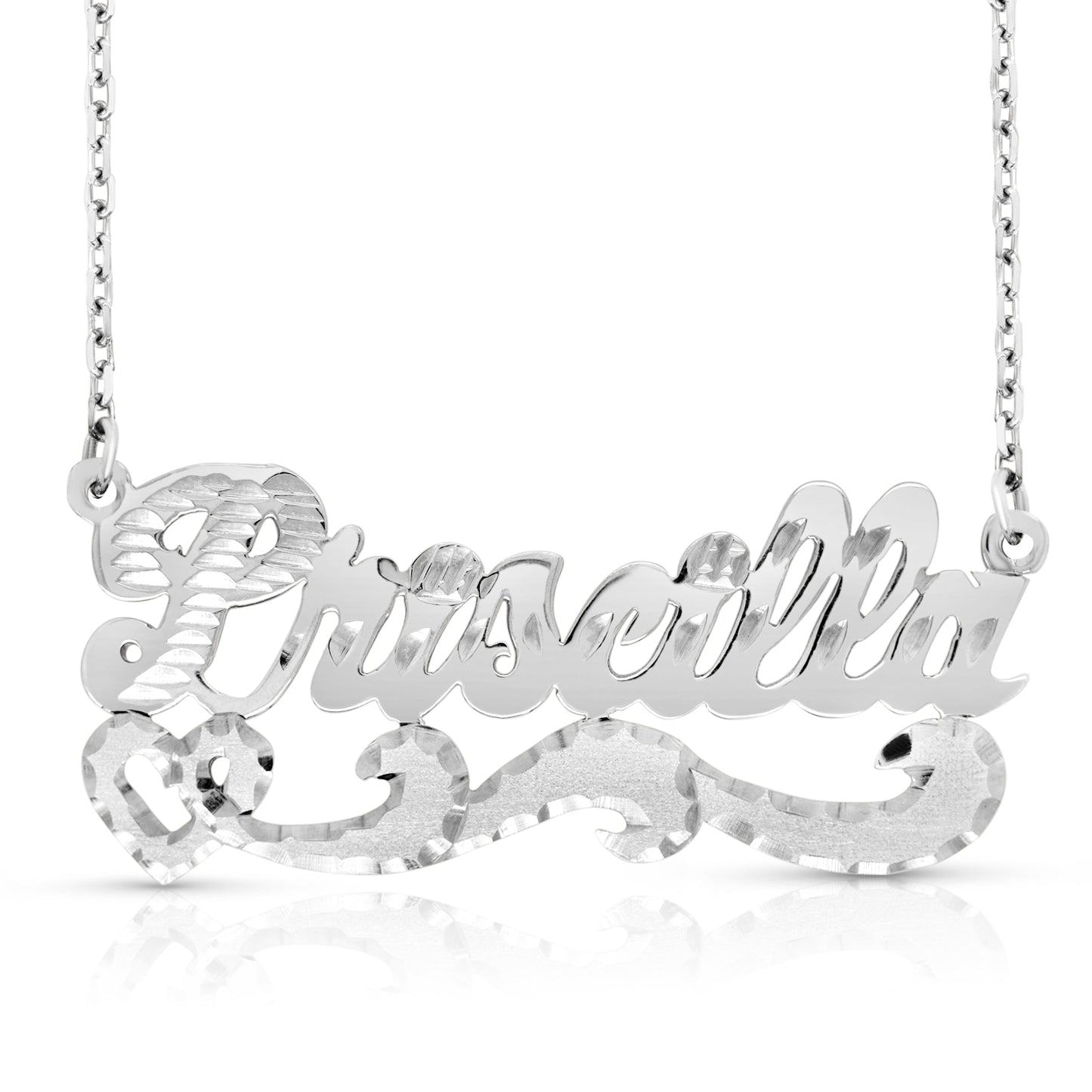 14 Karat "Priscilla" Style Nameplate