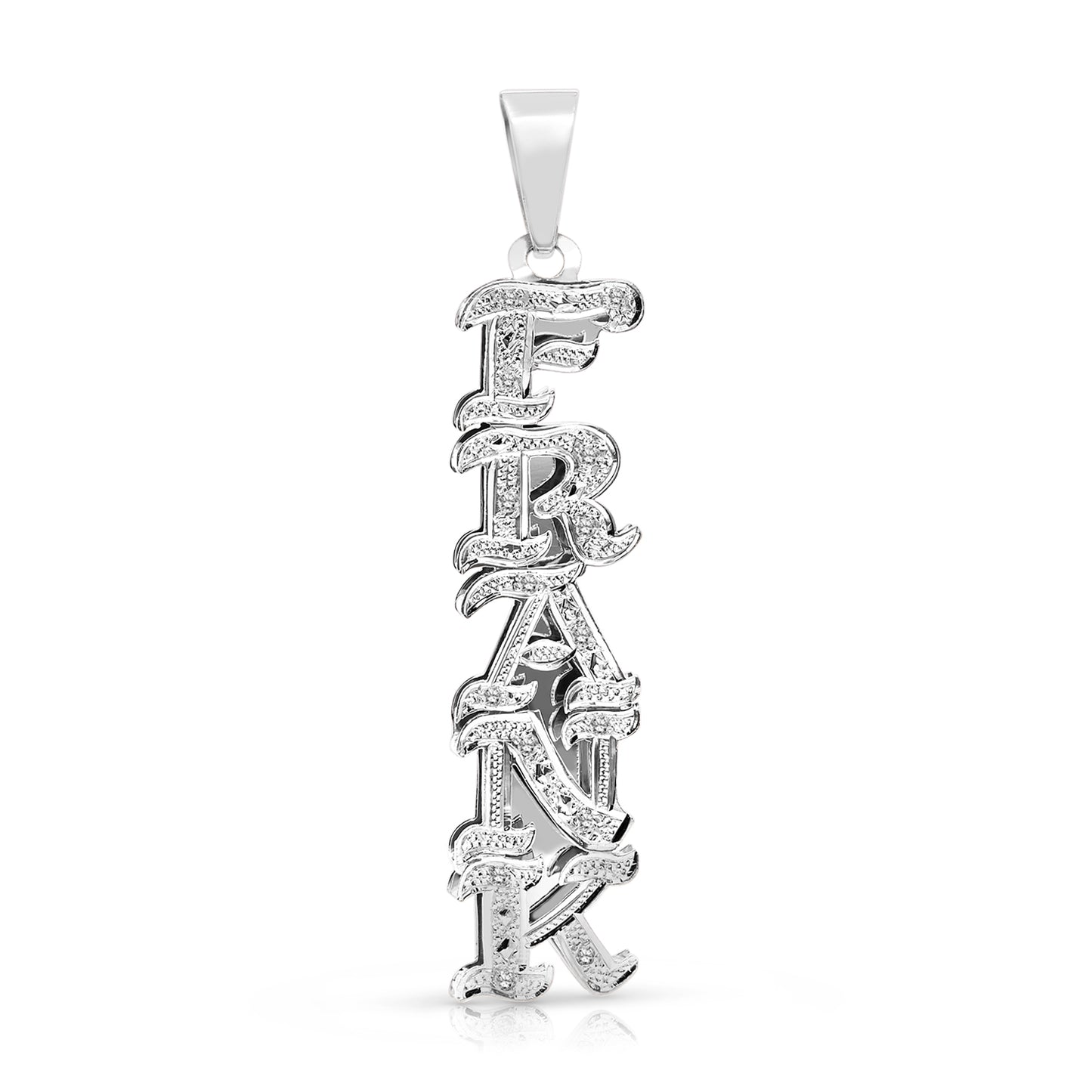 14 Karat "Frank" Style 3D Nameplate