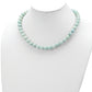 10-10.5mm Smooth Beaded Amazonite Necklace