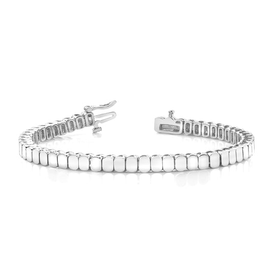 14k White Gold Holds up to 60 2.5mm Stones Add-A-Diamond Tennis Bracelet Mo