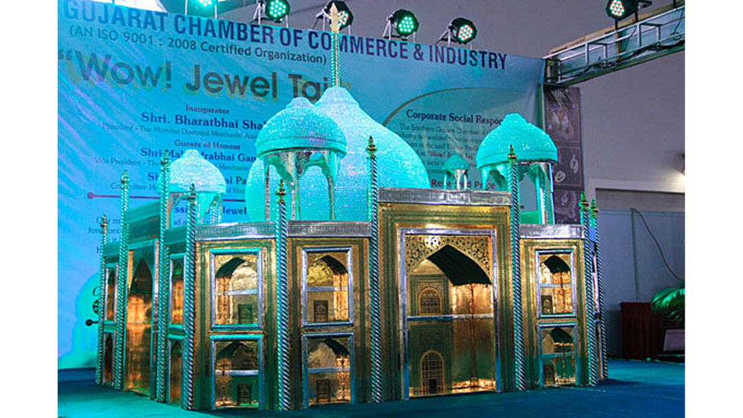 Taj Mahal Replica Is Clad in Gold and Silver and Sparkles With 50,0... — AJ's Jewelry Ridgewood Queens NY