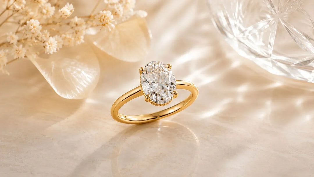 Oval Lab Grown Diamond Engagement Rings: Why They're So Popular
