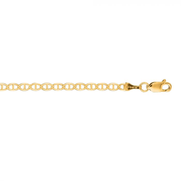 14 Karat Yellow Gold Gucci Ankle Bracelet