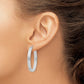 Sterling Silver Medium Hoop Earrings