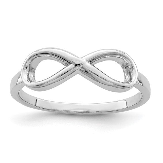 Sterling Silver Infinity Ring - Size 6