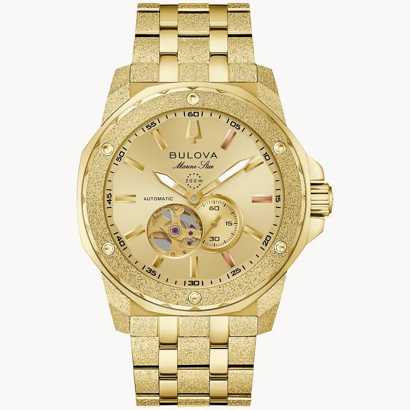Bulova Marc Anthony Marine Star 44mm Men's Watch 97A200