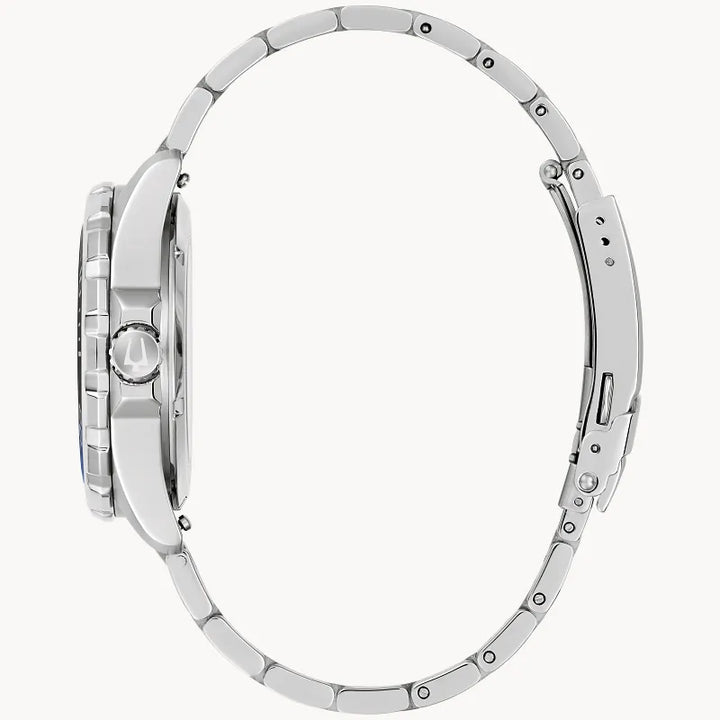 Bulova Marine Star watch 98B466 — side profile