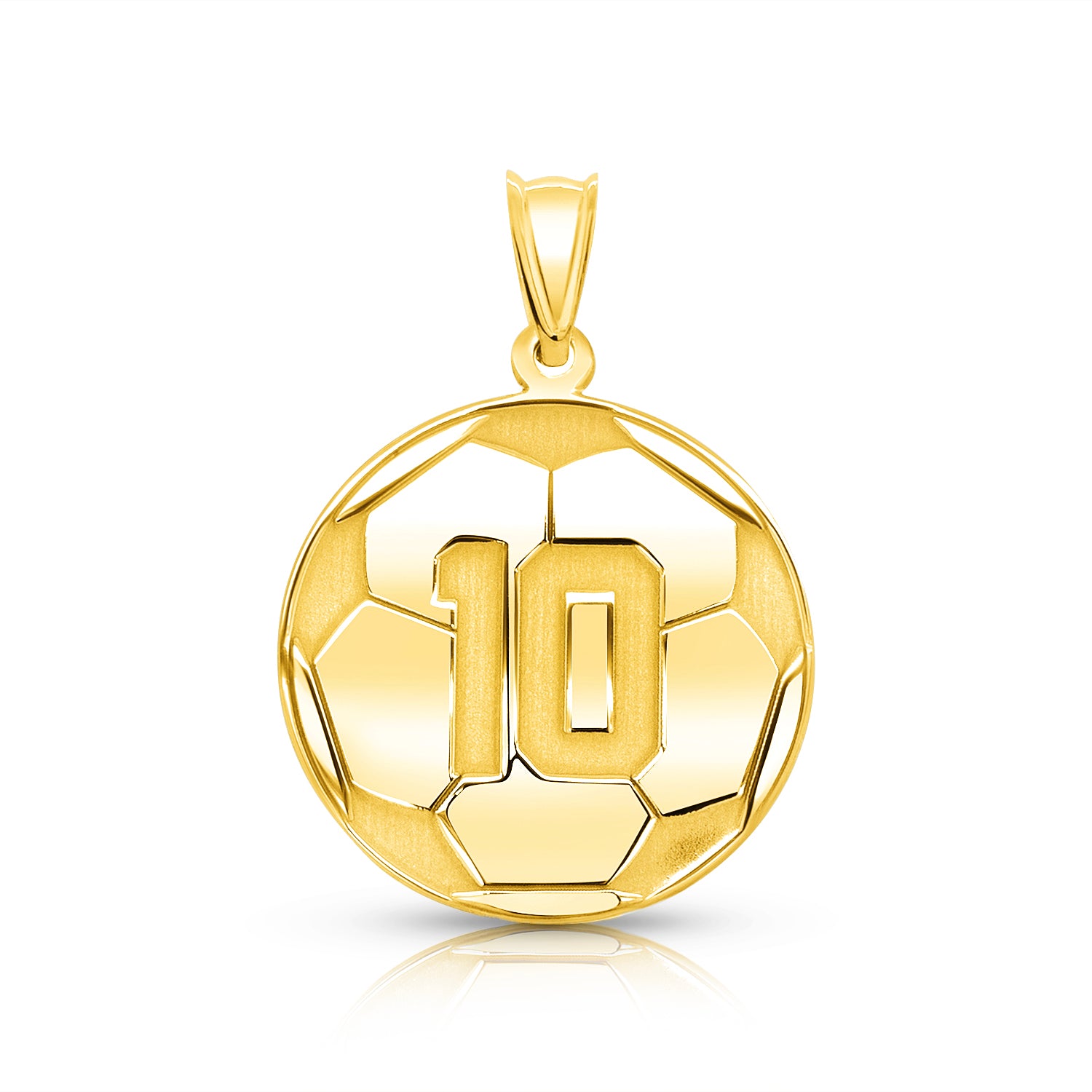 Soccer ball charm necklace online