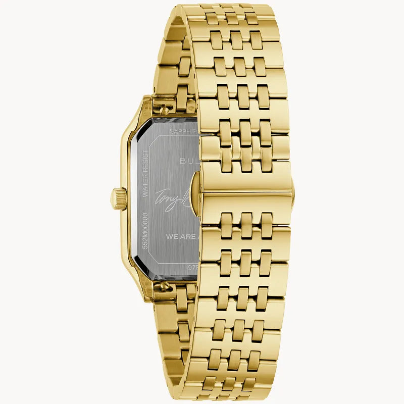 Bulova We Are All Here watch 97B236 — angled view