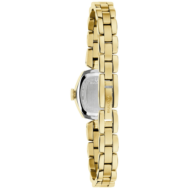 Case back of the Bulova Goddess of Time Jackie women's watch, 97L201
