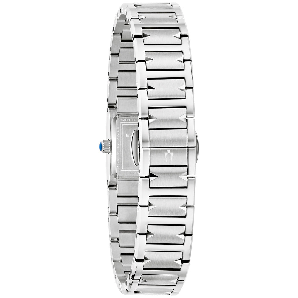 Case back of the Bulova Marc Anthony Harmony women's watch, 96L360