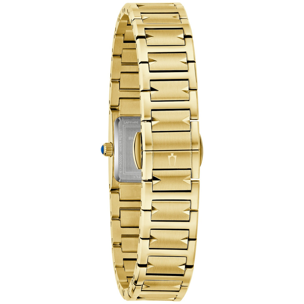 Case back of the Bulova Marc Anthony Harmony women's watch, 97L200