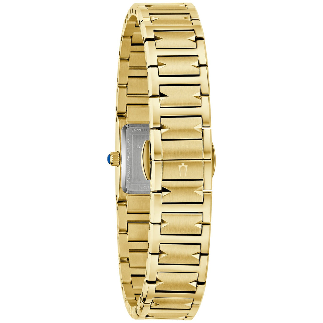Case back of the Bulova Marc Anthony Harmony women's watch, 97L200