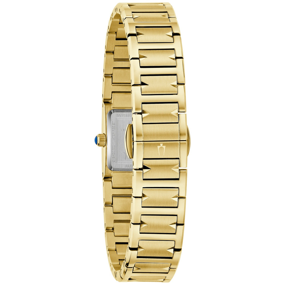 Case back of the Bulova Marc Anthony Harmony women's watch, 98R301