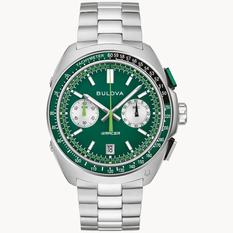 Bulova Men's Racer Chronograph Dress Watch 98B468 — front view