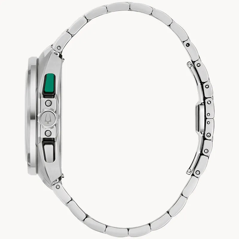 Bulova Men's Racer Chronograph Dress Watch 98B468 — side profile