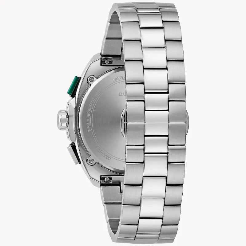 Bulova Men's Racer Chronograph Dress Watch 98B468 — angled view