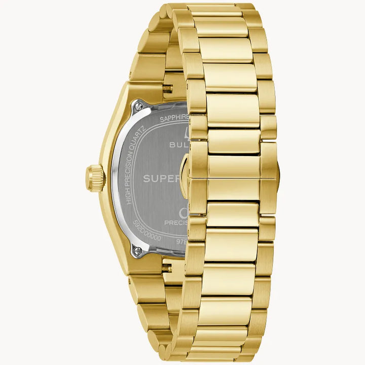 Bulova Men's Super Seville Dress Watch 97B246 — angled view