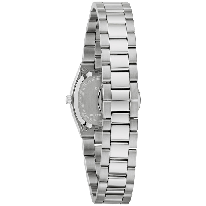 Case back of the Bulova Super Seville Mini women's watch, 96L353