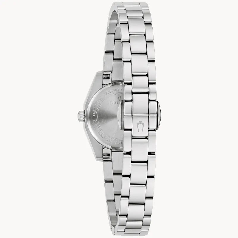 Bulova Women's Surveyor Dress Watch 96L345 — angled view