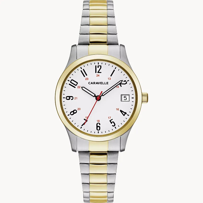 Caravelle Women's Traditional Dress Watch 45M111 — front view