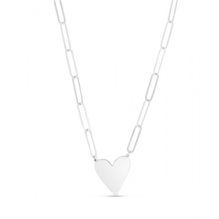 Sterling Silver Heart Chain