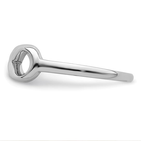 Sterling Silver Infinity Ring - Size 6