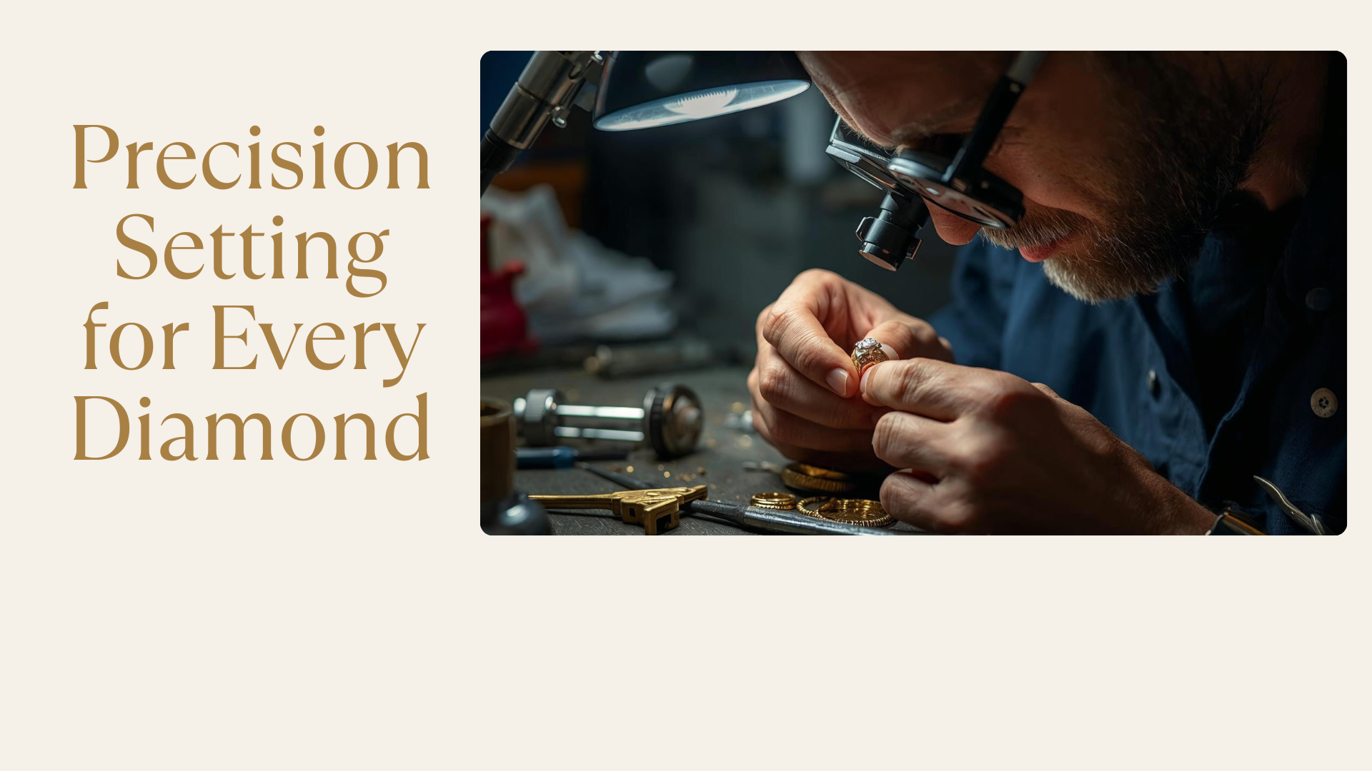 Diamond setting services at AJ’s Jewelry — prong, bezel, pavé and channel settings in Ridgewood, Queens NY
