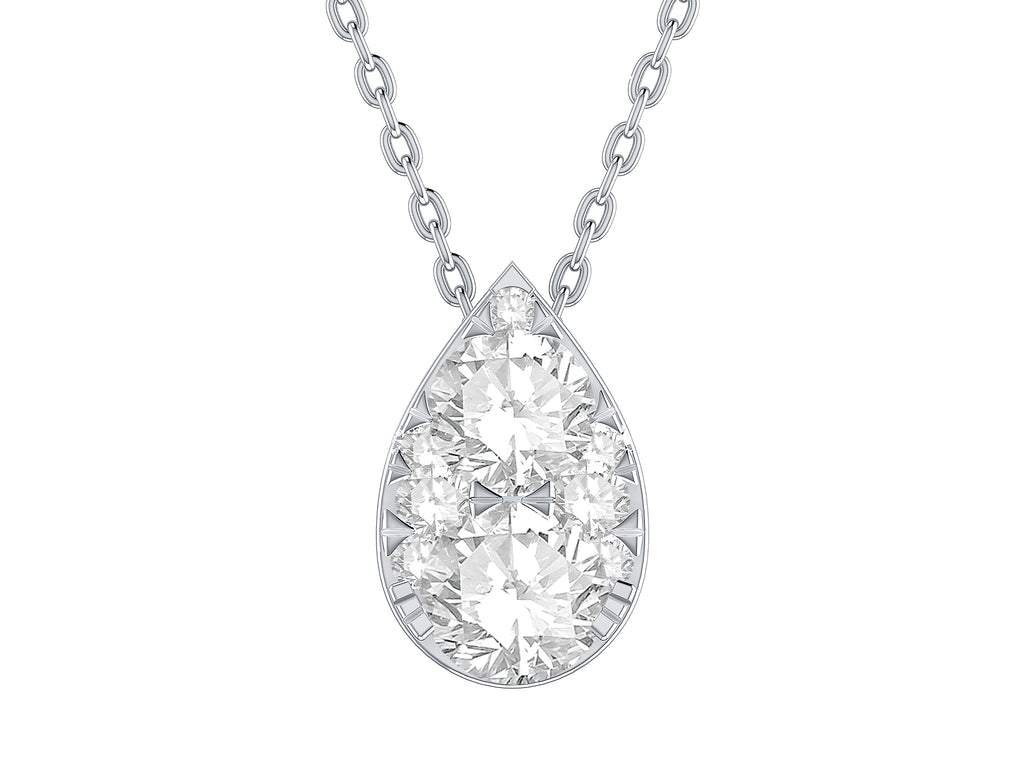 ★PEARLY MORE★ Oval Point Daily Slide Ball Necklace ☆PEARLY MORE☆ Oval Point Daily Slide Ball Necklace