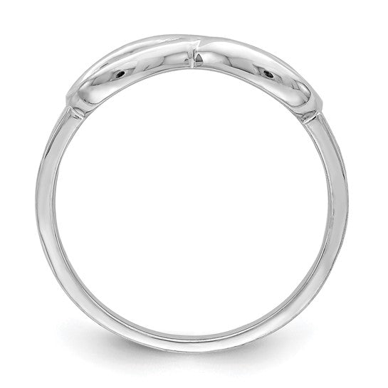Sterling Silver Infinity Ring - Size 6