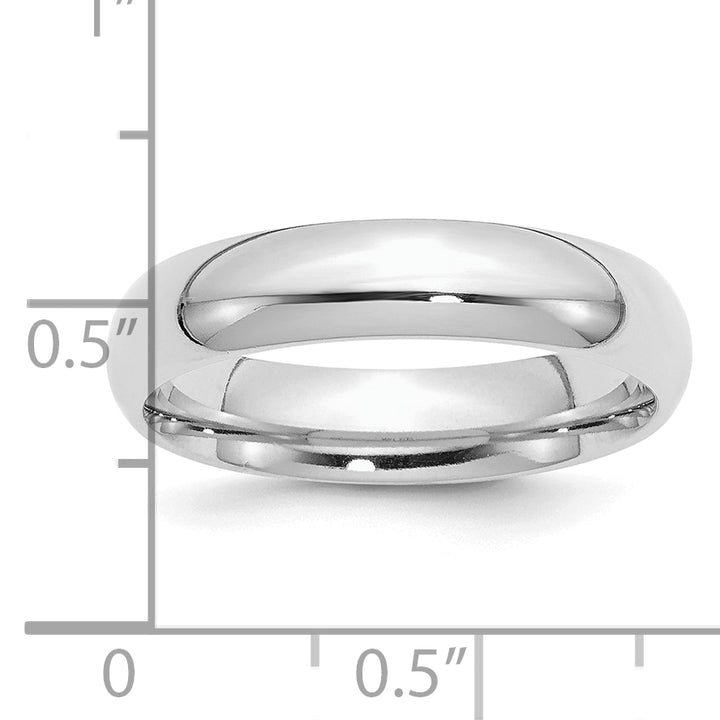 Sterling Silver 5mm Comfort Fit Wedding Band - Collection