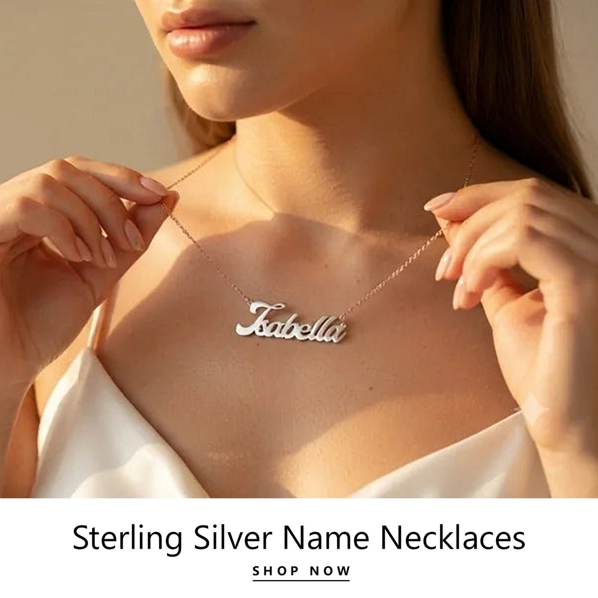 Sterling Silver Name Necklaces