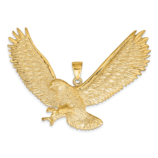 10k Eagle Pendant