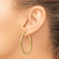 Leslie's 10k Polished Round Endless 2mm Hoop Earrings
