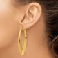 Leslie's 14K Polished Hoop Earrings