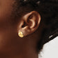 Leslie's 14K Polished Round Huggie Earrings