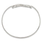 Sterling Silver Infinity Bangle Bracelet
