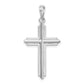 Sterling Silver Passion Cross with Frame Pendant