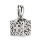 Sterling Silver Faith and Hope Prayer Box Pendant