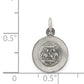 Sterling Silver Antiqued Baptismal Medal