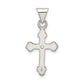 Sterling Silver Cross with CZ Pendant