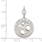 Sterling Silver Polished Confirmation Dove Charm