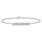 Sterling Silver 9inch Polished Fancy Love Ring Anklet
