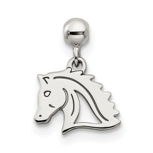 Mio Memento Sterling Silver Dangle Horse Charm