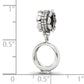 Sterling Silver Reflections CZ Engagement Ring Dangle Bead