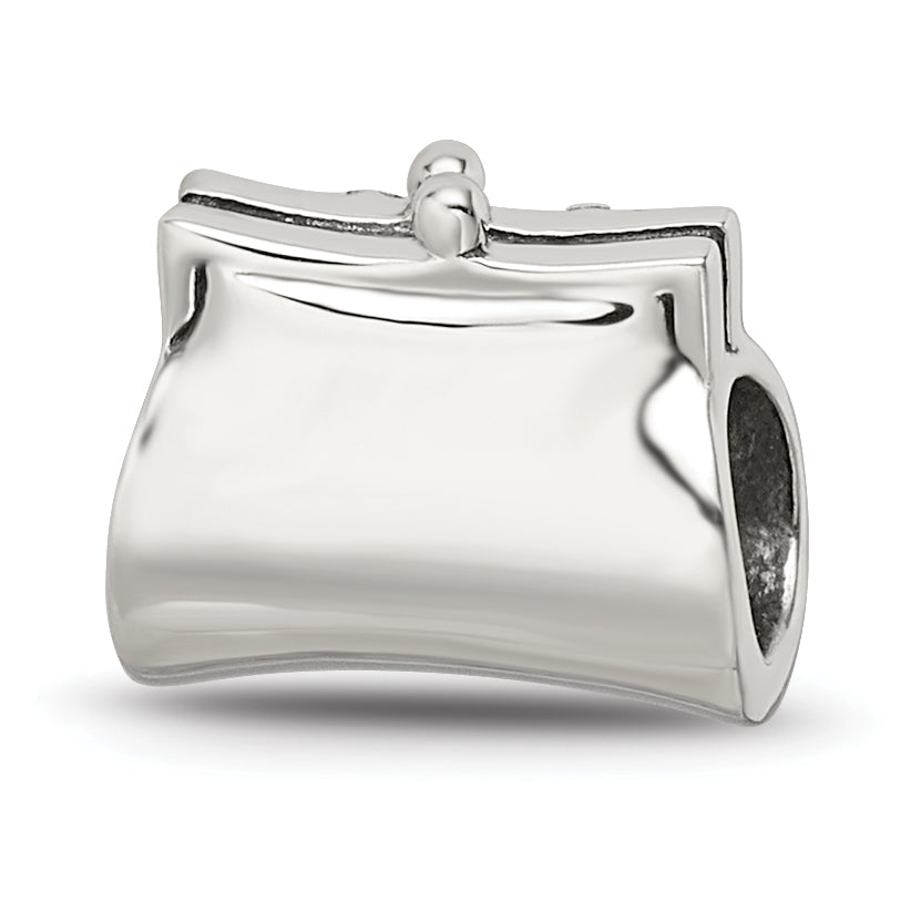 Sterling Silver Reflections Crystals Clutch Bead